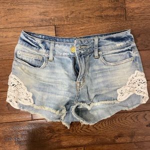 American Eagle Shortie Shorts